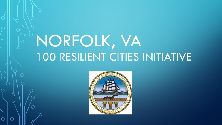 Norfolk, Virginia: 100 Resilient Cities Initiative