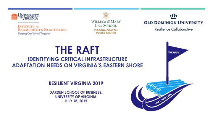 Resilient Virginia 2019 Conference
