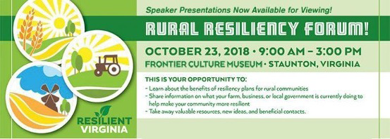2018 Resilient Virginia Conference