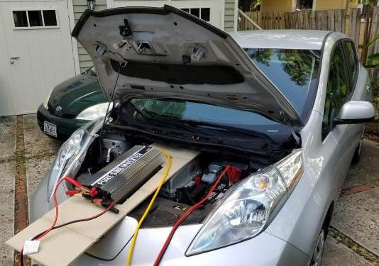 Backup Power From Your Electric Car 