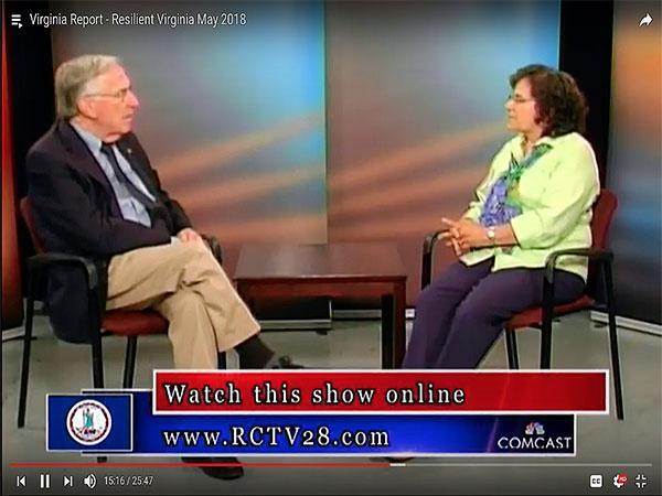 Resiliency Explained: Annette Osso, Managing Director, Resilient Virginia Interviewed by Virginia Delegate Ken Plum