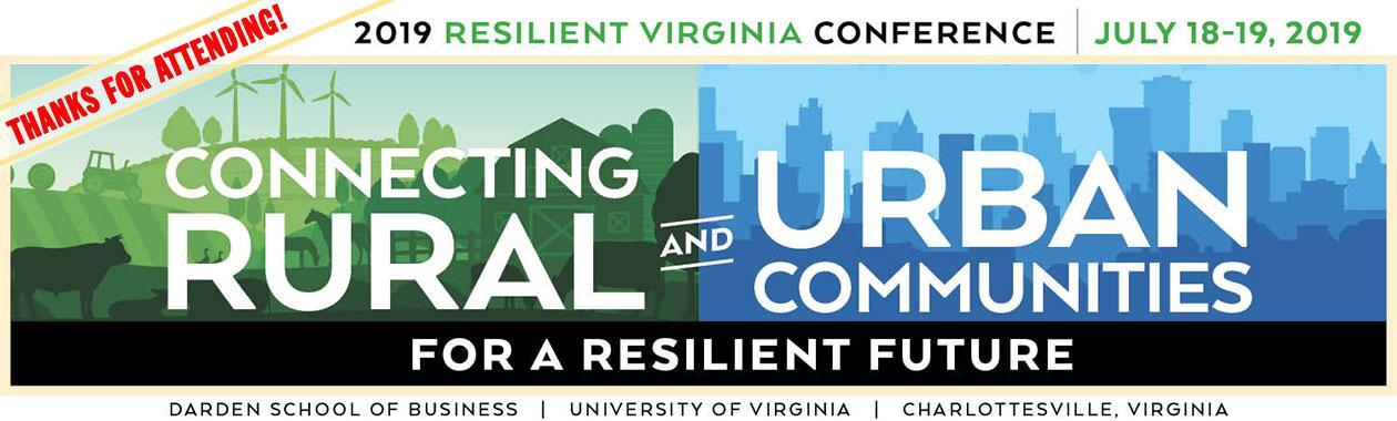 Thanks for Attending the 2019 Resilient Virginia Conference