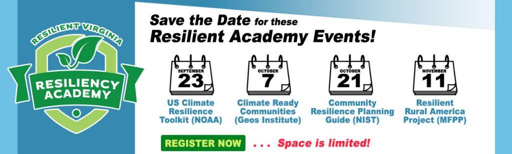 Register Today for the Resiliency Academy
