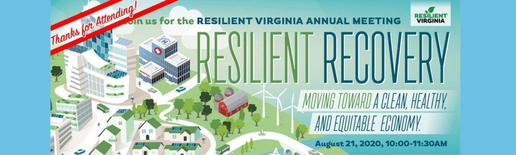 Thanks for Attending the 2020 Resilient Virginia Annual Meeting