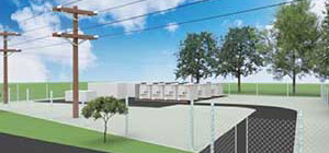 Artist rendering of the City of Martinsville site. Image: Wärtsilä Corporation.