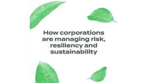 How Corporations are Managing Risk, Resiliency and Sustainability Report