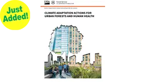 Climate Adaptation Actions for Urban Forests and Human Health