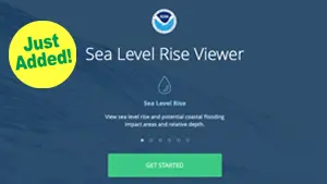 NOAA Sea Level Rise Viewer