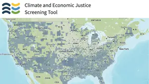 Climate and Economic Justice Screening Tool