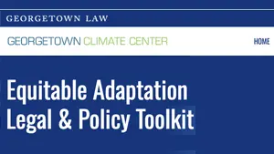 Georgetown Climate Center: Equitable Adaptation Legal & Policy Toolkit