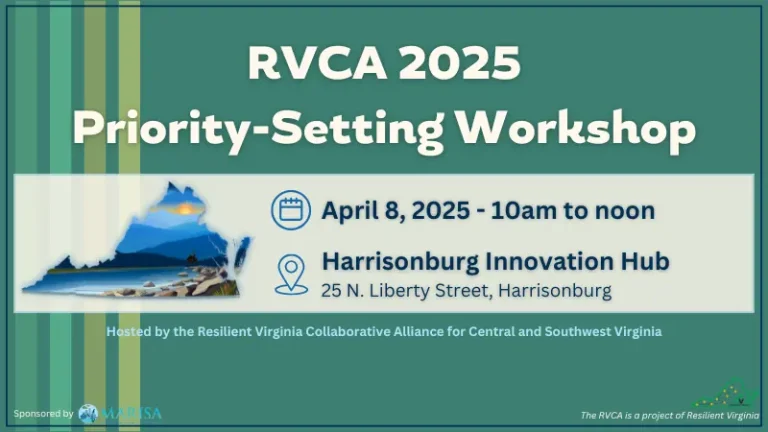 RVCA 2025 Priority-Setting Workshop: Harrisonburg