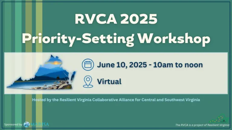 RVCA Priority-Setting Workshop - Spring Virtual