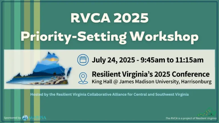 RVCA 2025 Priority-Setting Workshops
