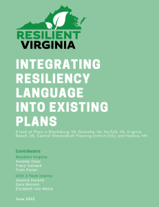 Including Resiliency Language in Existing Plans (1)