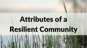 Attributes of a Resilient Community